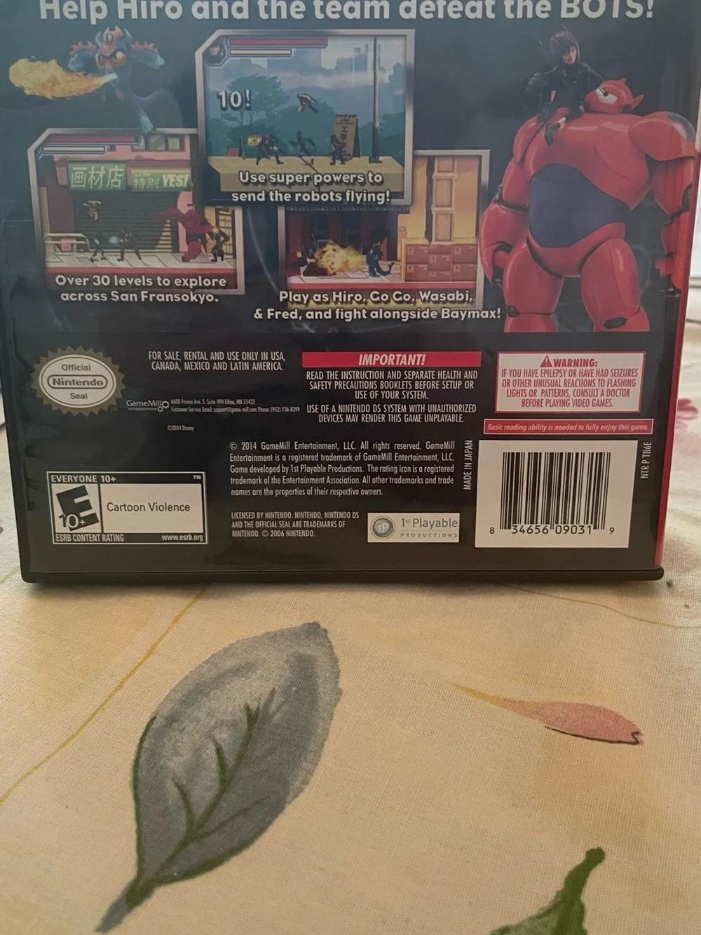 Big Hero 6: Battle in the Bay - Nintendo ds